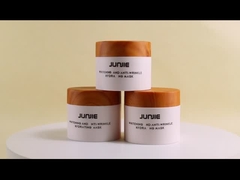 Lüks Beyaz Plastik Kozmetik Kavanozlar 250g 300g 400g 500g 700g Çift Duvarlı Plastik Kavanozlar